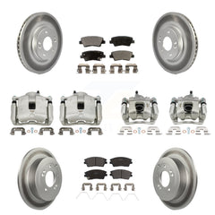 Transit Auto KCG-100899T Disc Brake Kit for 2016-2021 Hyundai Tucson, Kia Sportage - Front and Rear product image