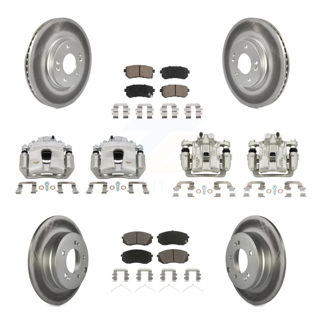 Transit Auto KCG-100900C Disc Brake Kit for 2017-2019 Kia Optima - Front and Rear product image