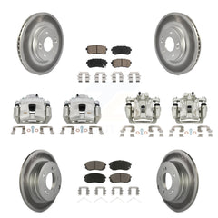 Transit Auto KCG-100900C Disc Brake Kit for 2017-2019 Kia Optima - Front and Rear product image