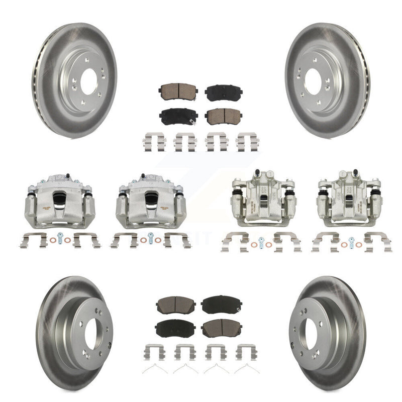 Transit Auto KCG-100900C Disc Brake Kit for 2017-2019 Kia Optima - Front and Rear product image