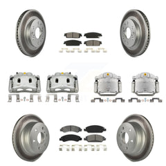 Transit Auto KCG-100900S Disc Brake Kit for 2007-2008 Cadillac Escalade, Cadillac Escalade ESV, Cadillac Escalade EXT & more - Front and Rear product image