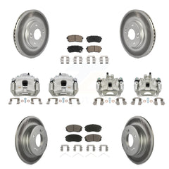 Transit Auto KCG-100901C Disc Brake Kit for 2016-2019 Kia Optima - Front and Rear product image