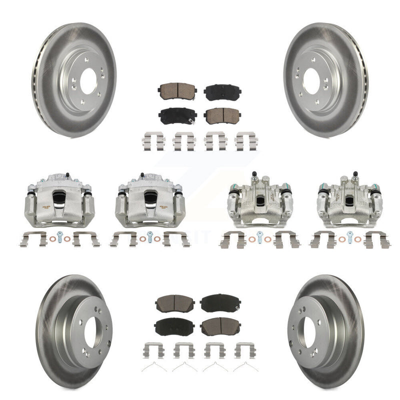 Transit Auto KCG-100901C Disc Brake Kit for 2016-2019 Kia Optima - Front and Rear product image