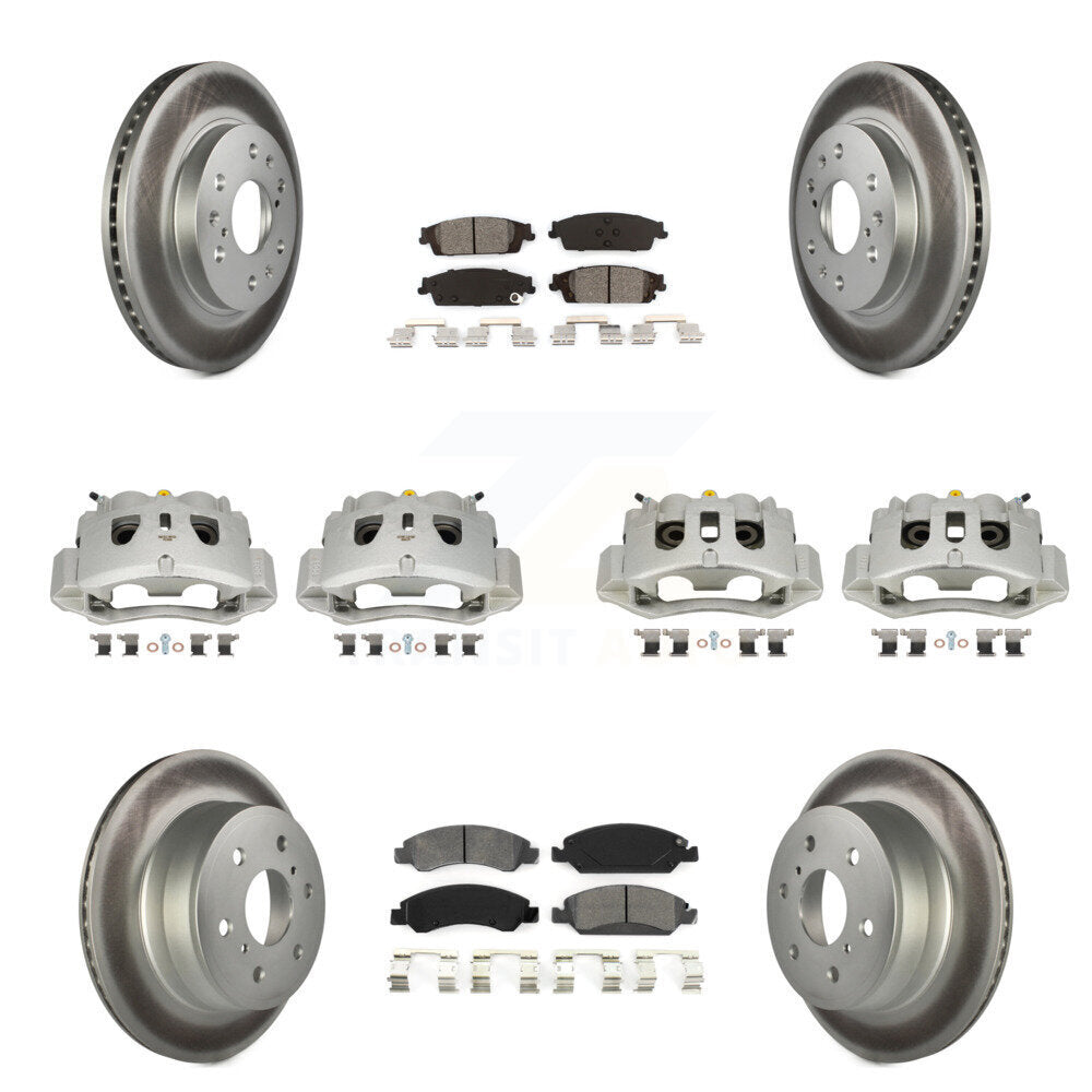Transit Auto KCG-100901S Disc Brake Kit for 2016 Chevrolet Suburban - Front and Rear product image