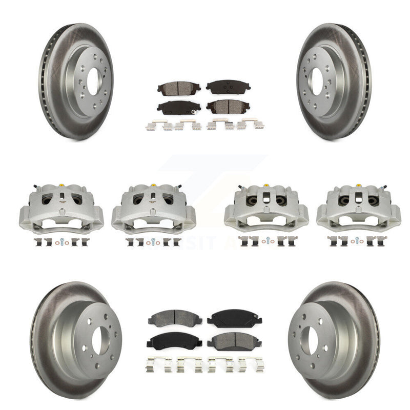Transit Auto KCG-100901S Disc Brake Kit for 2016 Chevrolet Suburban - Front and Rear product image
