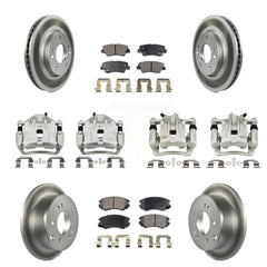 Transit Auto KCG-100901T Disc Brake Kit for 2010-2011 Kia Soul - Front and Rear product image