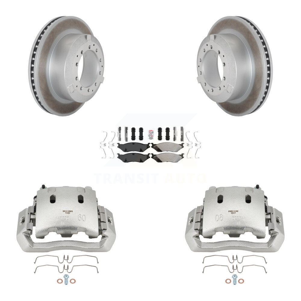 Transit Auto KCG-100902N Disc Brake Kit for 2005-2016 Ford F-450 Super Duty, International TerraStar, Ford LCF & more - Rear product image