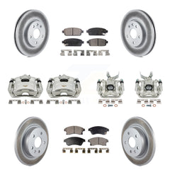 Transit Auto KCG-100902P Disc Brake Kit for 2014-2016 Chevrolet Sonic - Front and Rear product image