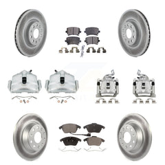 Transit Auto KCG-100902T Disc Brake Kit for 2012 Volkswagen CC - Front and Rear product image