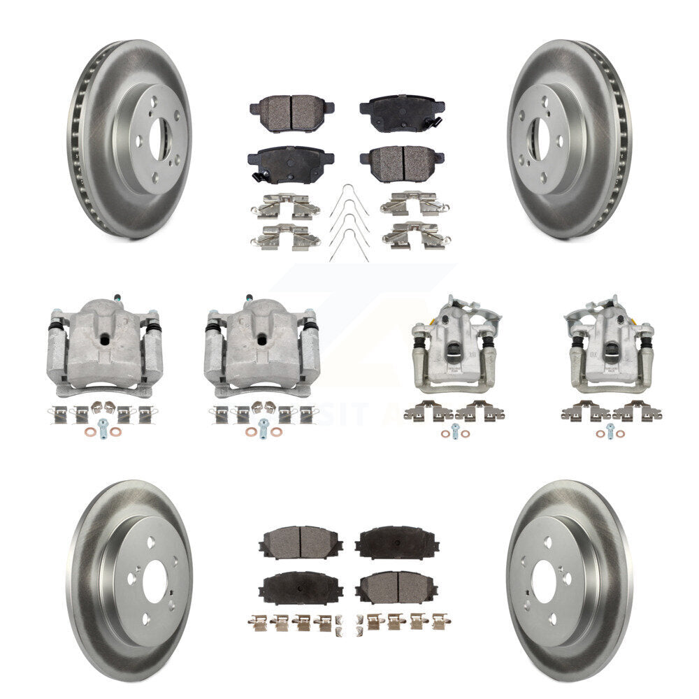 Transit Auto KCG-100903P Disc Brake Kit for 2010-2015 Toyota Prius Plug-In, Toyota Prius - Front and Rear product image