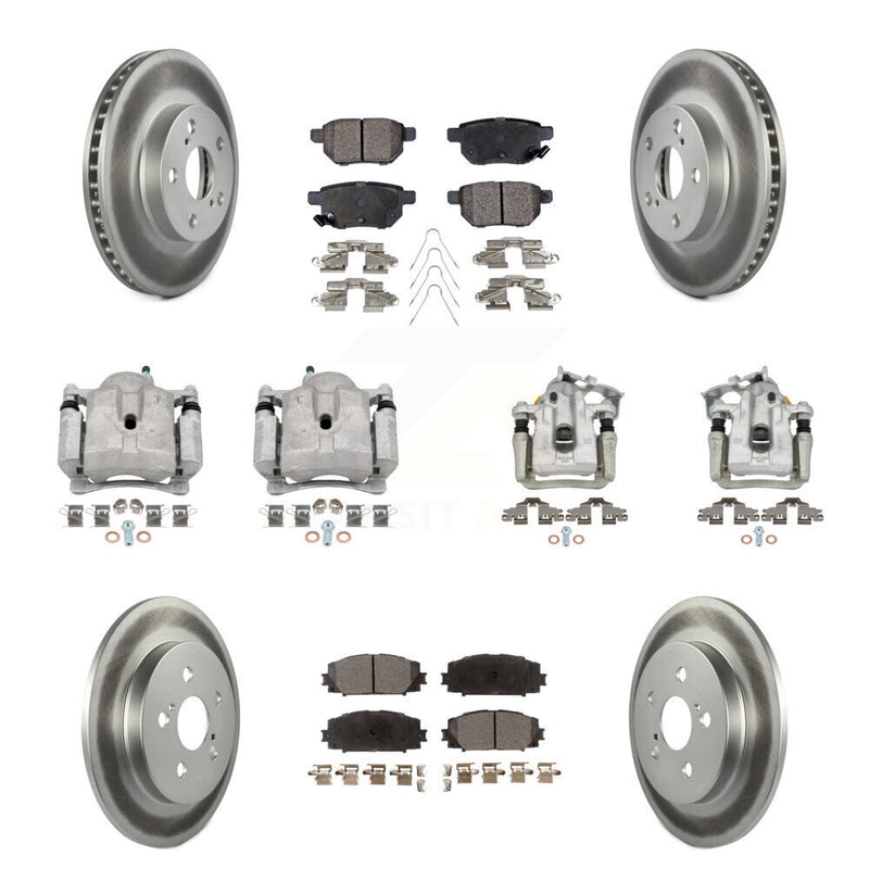 Transit Auto KCG-100903P Disc Brake Kit for 2010-2015 Toyota Prius Plug-In, Toyota Prius - Front and Rear product image