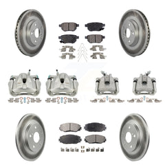 Transit Auto KCG-100904P Disc Brake Kit for 2014 Toyota Matrix - Front and Rear product image