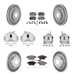 Transit Auto KCG-100904T Disc Brake Kit for 2008 Volkswagen Passat - Front and Rear product image