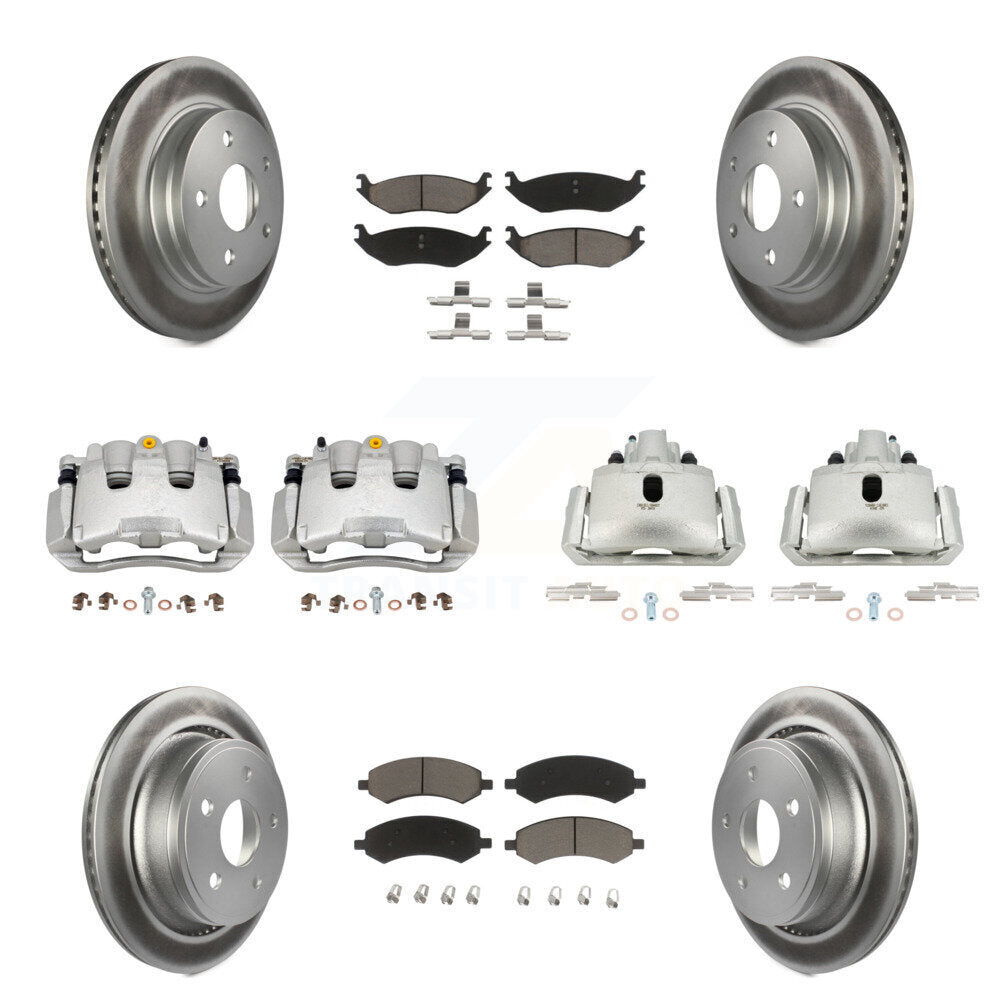 Transit Auto KCG-100905C Disc Brake Kit for 2007-2009 Chrysler Aspen, Dodge Durango - Front and Rear product image