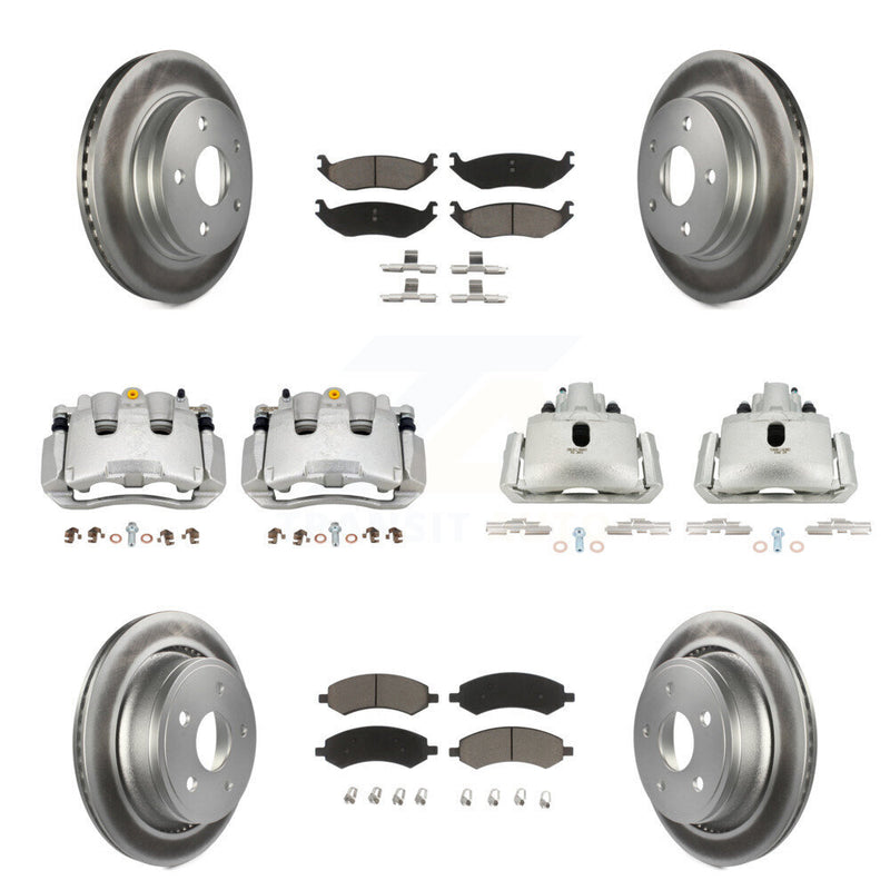 Transit Auto KCG-100905C Disc Brake Kit for 2007-2009 Chrysler Aspen, Dodge Durango - Front and Rear product image