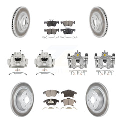 Transit Auto KCG-100905P Disc Brake Kit for 2013-2020 Ford Fusion, Lincoln MKZ - Front and Rear product image