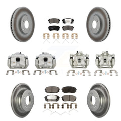 Transit Auto KCG-100905T Disc Brake Kit for 2016 Hyundai Sonata - Front and Rear product image