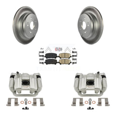 Transit Auto KCG-100907N Disc Brake Kit for 2011-2017 Honda Odyssey - Rear product image