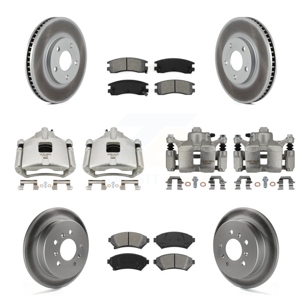Transit Auto KCG-100907S Disc Brake Kit for 2000-2004 Chevrolet Impala, Chevrolet Monte Carlo - Front and Rear product image