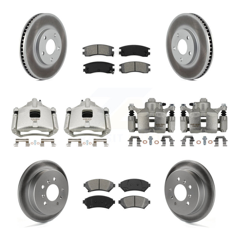 Transit Auto KCG-100907S Disc Brake Kit for 2000-2004 Chevrolet Impala, Chevrolet Monte Carlo - Front and Rear product image
