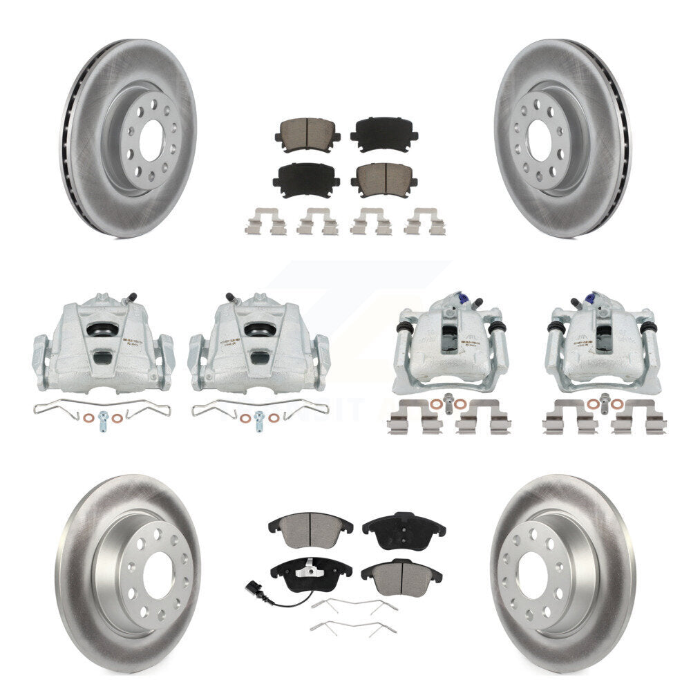 Transit Auto KCG-100909C Disc Brake Kit for 2009-2011 Volkswagen Tiguan - Front and Rear product image
