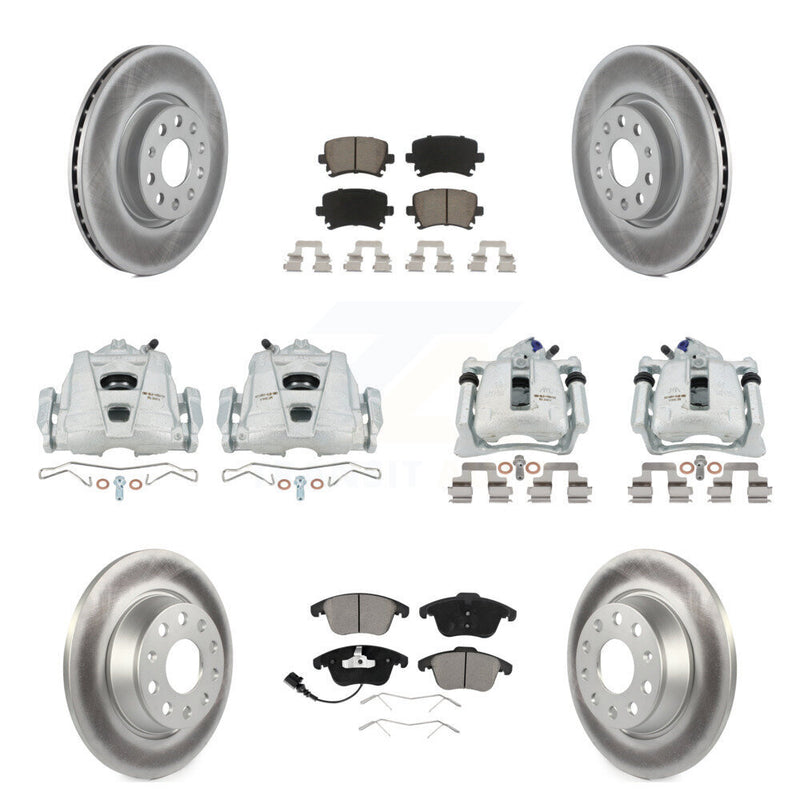 Transit Auto KCG-100909C Disc Brake Kit for 2009-2011 Volkswagen Tiguan - Front and Rear product image