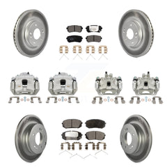 Transit Auto KCG-100909T Disc Brake Kit for 2016-2019 Kia Optima - Front and Rear product image