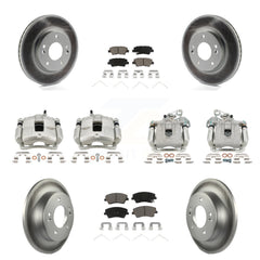 Transit Auto KCG-100910C Disc Brake Kit for 2017-2020 Hyundai Elantra - Front and Rear product image