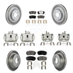 Transit Auto KCG-100910T Disc Brake Kit for 2016-2019 Kia Optima - Front and Rear product image