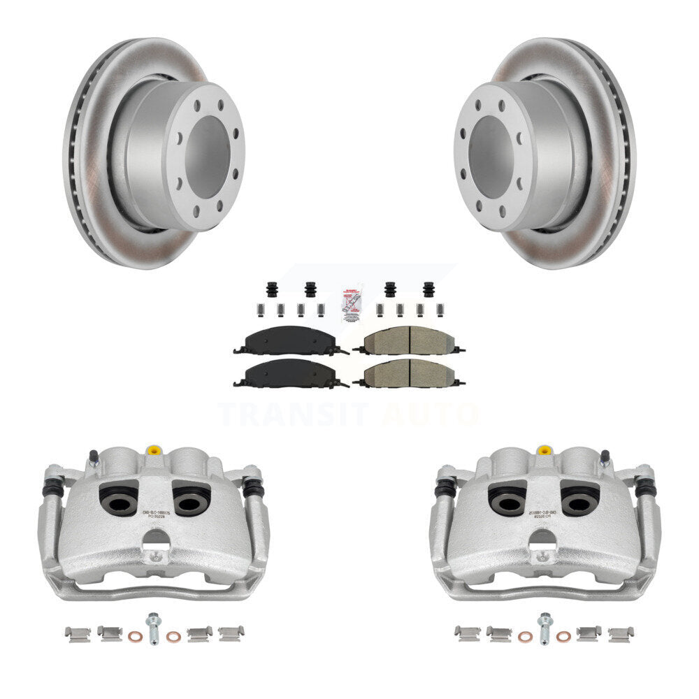 Transit Auto KCG-100911N Disc Brake Kit for 2009-2018 Ram 2500, Ram 3500, Dodge Ram 2500 & more - Rear product image