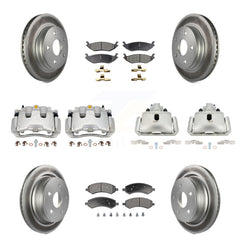 Transit Auto KCG-100911T Disc Brake Kit for 2009-2022 Ram 1500 Classic, Ram 1500, Dodge Ram 1500 - Front and Rear product image