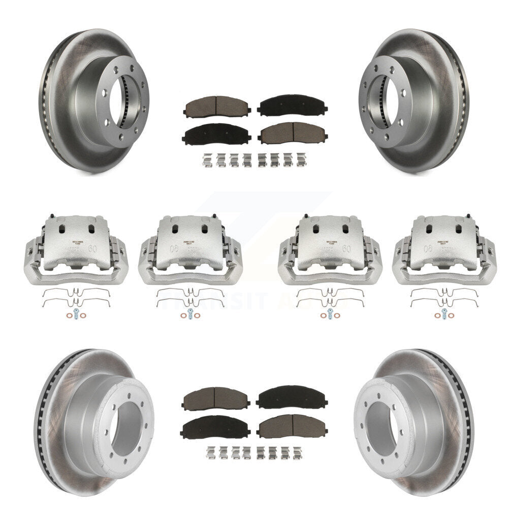 Transit Auto KCG-100912C Disc Brake Kit for 2013-2016 Ford F-450 Super Duty - Front and Rear product image