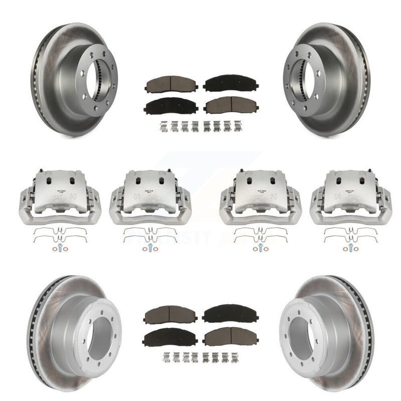Transit Auto KCG-100912C Disc Brake Kit for 2013-2016 Ford F-450 Super Duty - Front and Rear product image