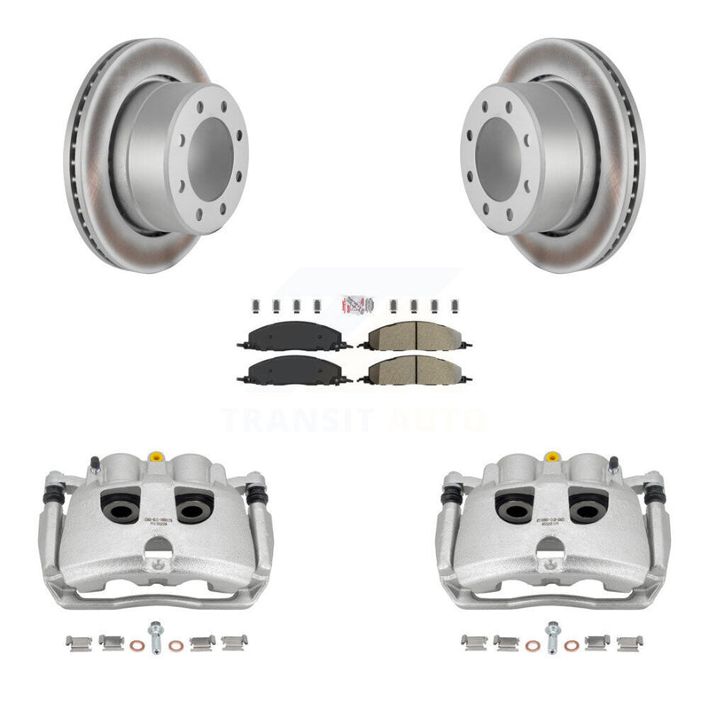 Transit Auto KCG-100912N Disc Brake Kit for 2009-2018 Ram 2500, Ram 3500, Dodge Ram 2500 & more - Rear product image