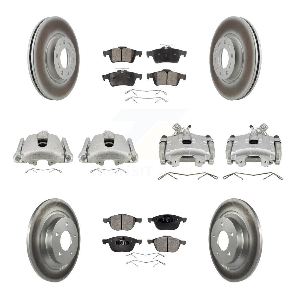 Transit Auto KCG-100912P Disc Brake Kit for 2008-2015 Mazda 5 - Front and Rear product image