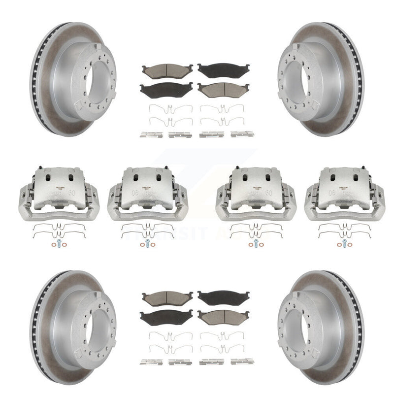 Transit Auto KCG-100913C Disc Brake Kit for 2010-2013 International TerraStar - Front and Rear product image