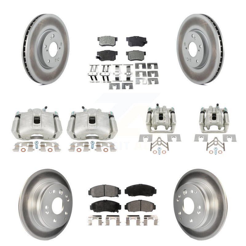 Transit Auto KCG-100913P Disc Brake Kit for 2004-2005 Acura TL - Front and Rear product image