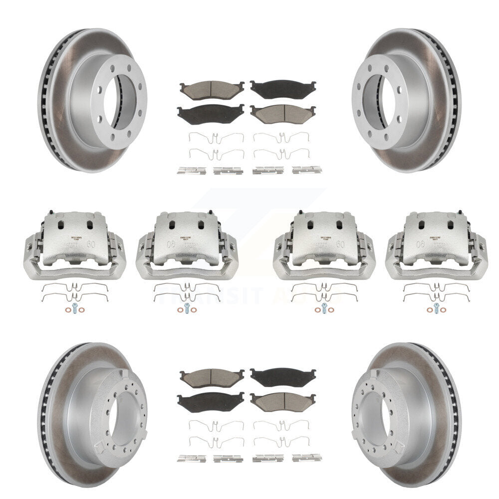 Transit Auto KCG-100914C Disc Brake Kit for 2005-2009 Ford F-450 Super Duty - Front and Rear product image