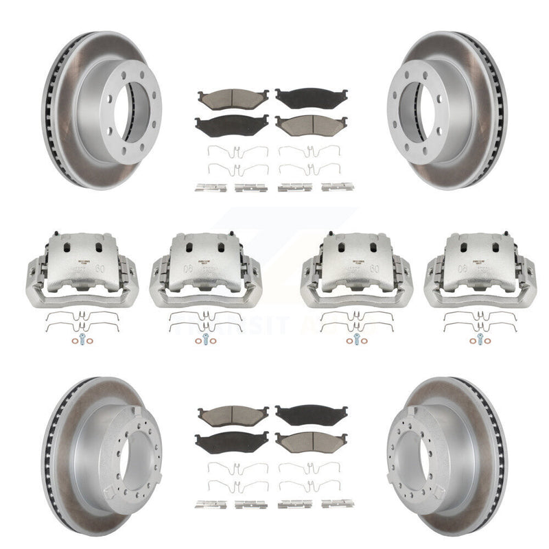Transit Auto KCG-100914C Disc Brake Kit for 2005-2009 Ford F-450 Super Duty - Front and Rear product image