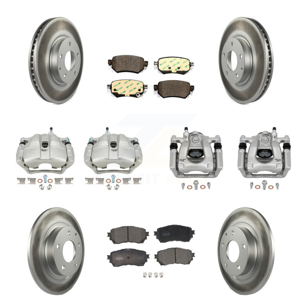 Transit Auto KCG-100914T Disc Brake Kit for 2016-2018 Mazda 6 - Front and Rear product image