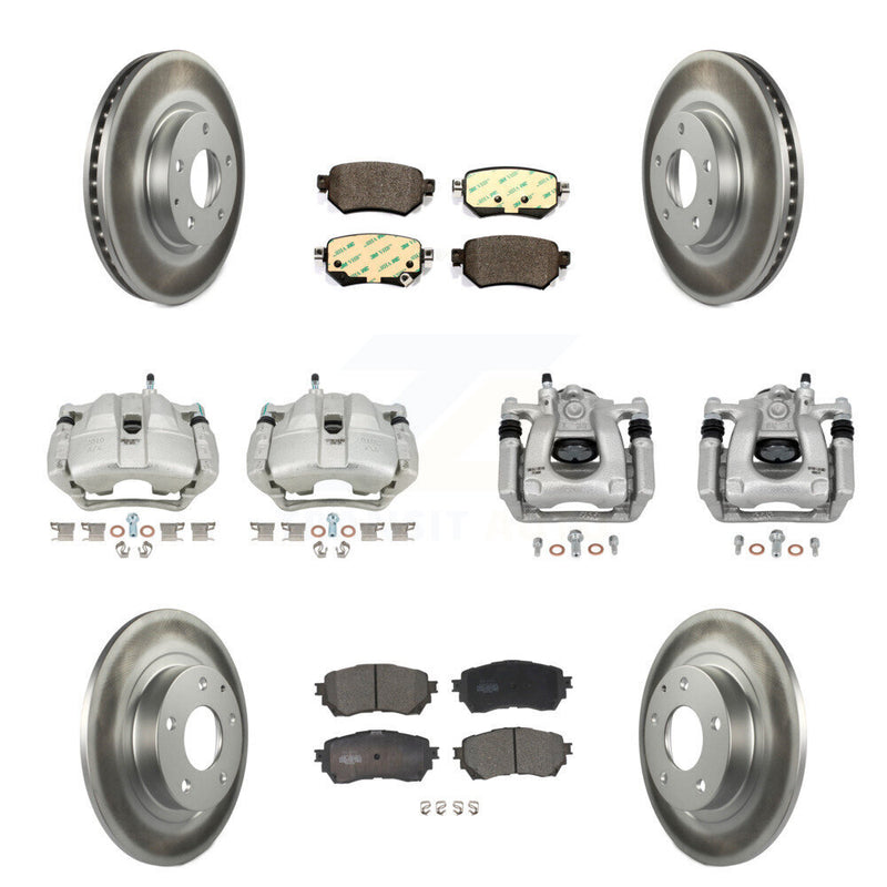 Transit Auto KCG-100914T Disc Brake Kit for 2016-2018 Mazda 6 - Front and Rear product image