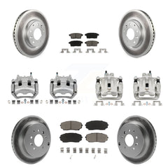 Transit Auto KCG-100915C Disc Brake Kit for 2007-2012 Ford Edge, Mazda CX-7 - Front and Rear product image