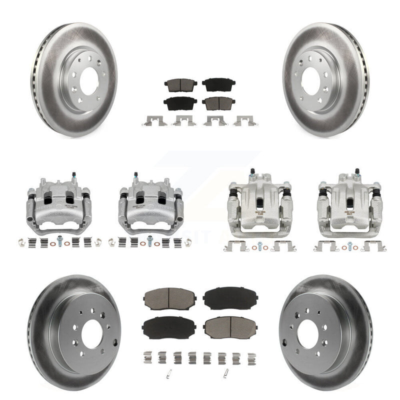 Transit Auto KCG-100915C Disc Brake Kit for 2007-2012 Ford Edge, Mazda CX-7 - Front and Rear product image