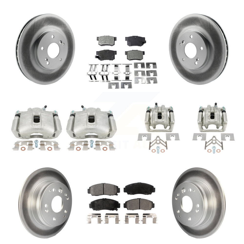 Transit Auto KCG-100915P Disc Brake Kit for 1999-2008 Acura TL - Front and Rear product image