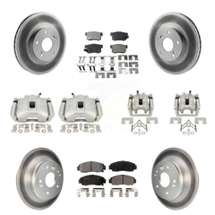 Transit Auto KCG-100915P Disc Brake Kit for 1999-2008 Acura TL - Front and Rear product image