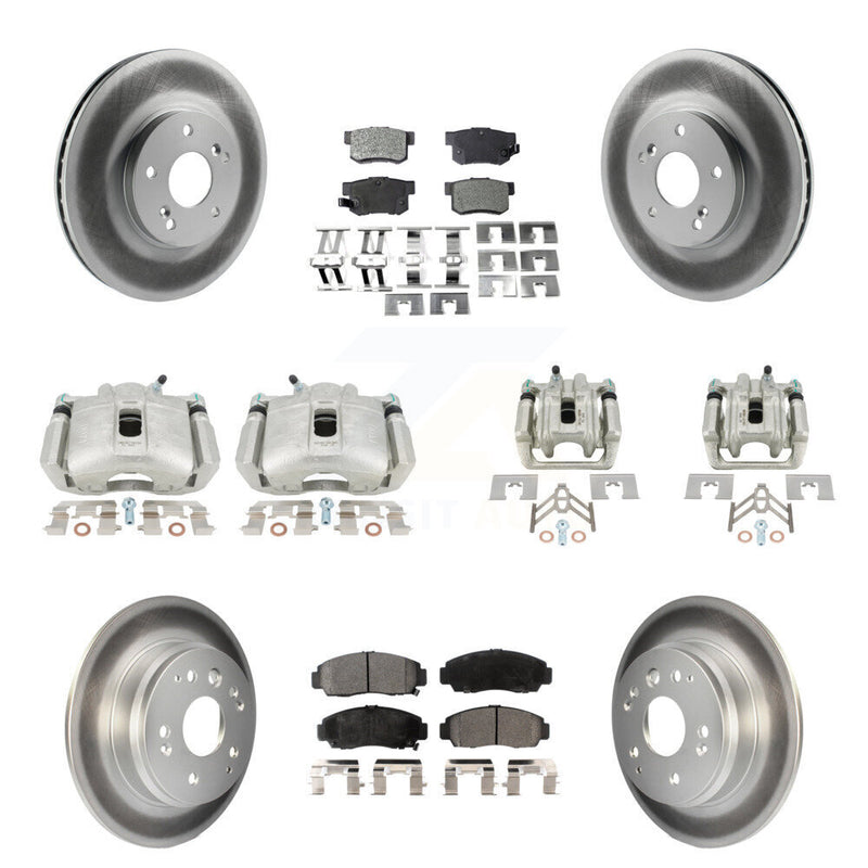 Transit Auto KCG-100915P Disc Brake Kit for 1999-2008 Acura TL - Front and Rear product image