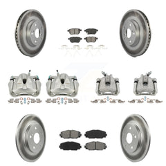 Transit Auto KCG-100915S Disc Brake Kit for 2014 Toyota Matrix - Front and Rear product image