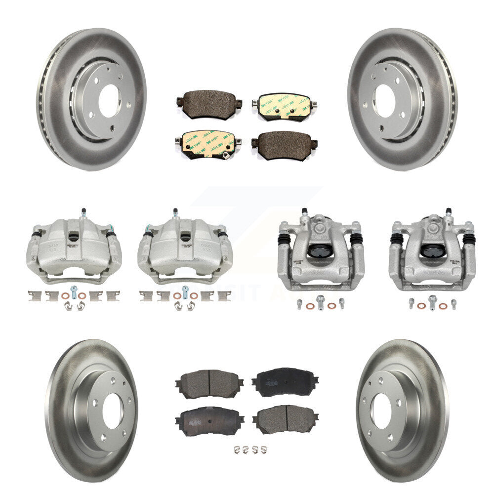 Transit Auto KCG-100915T Disc Brake Kit for 2019-2021 Mazda 6 - Front and Rear product image