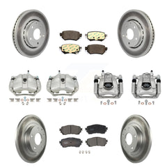 Transit Auto KCG-100915T Disc Brake Kit for 2019-2021 Mazda 6 - Front and Rear product image