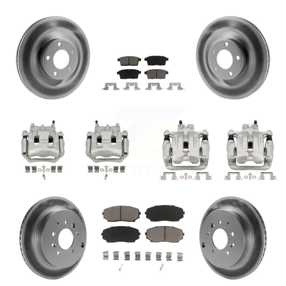 Transit Auto KCG-100916C Disc Brake Kit for 2007-2010 Ford Edge, Lincoln MKX - Front and Rear product image